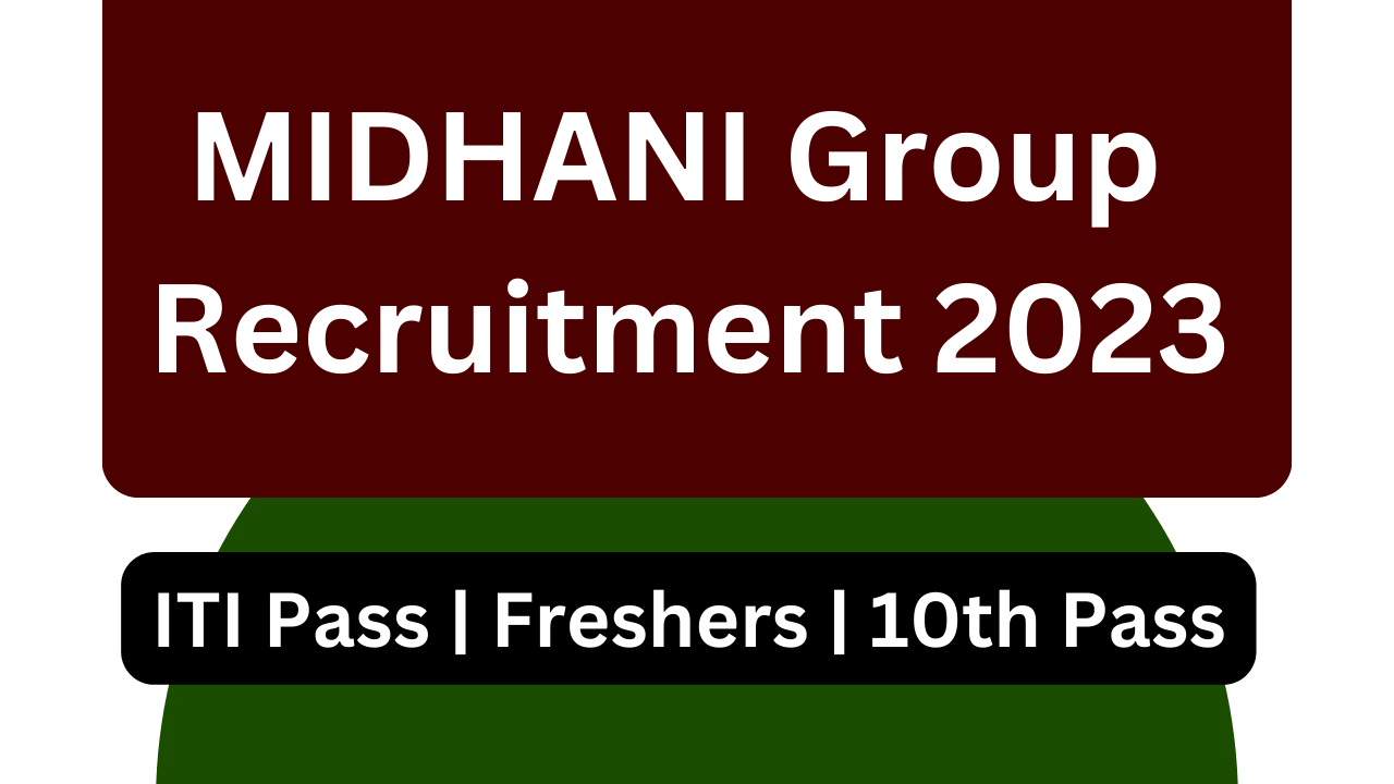 MIDHANI Recruitment 2023